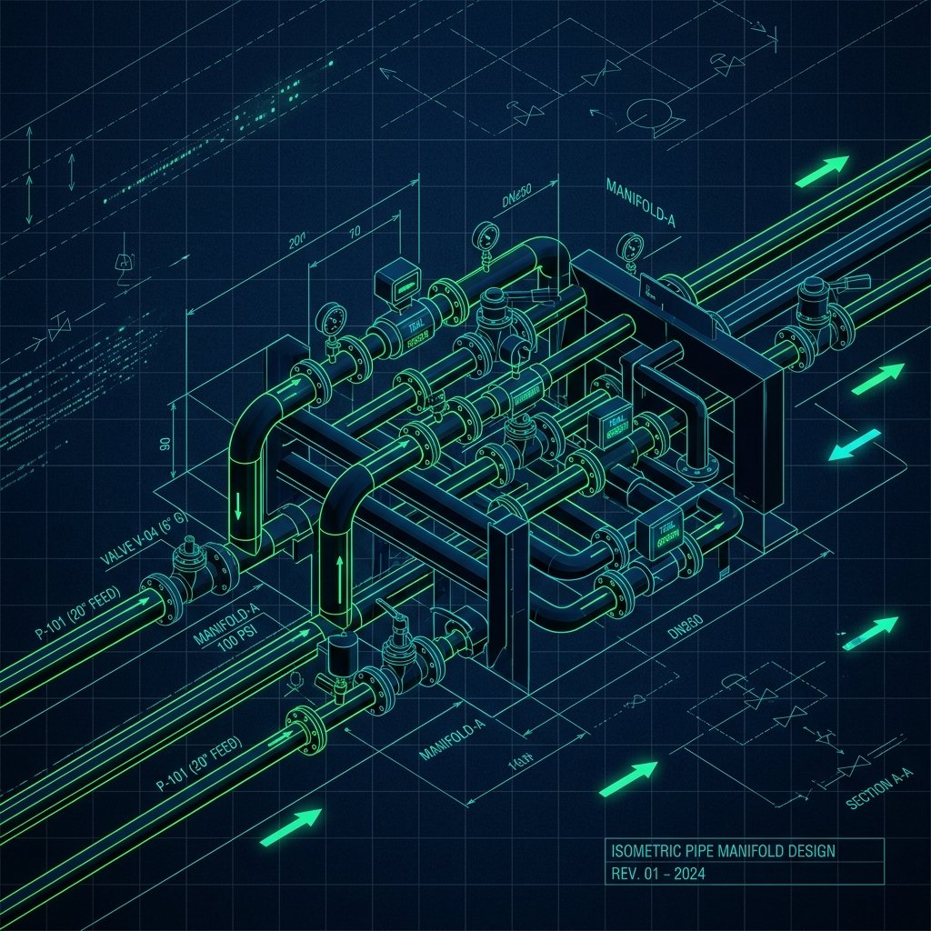 Engineering Blueprint Background